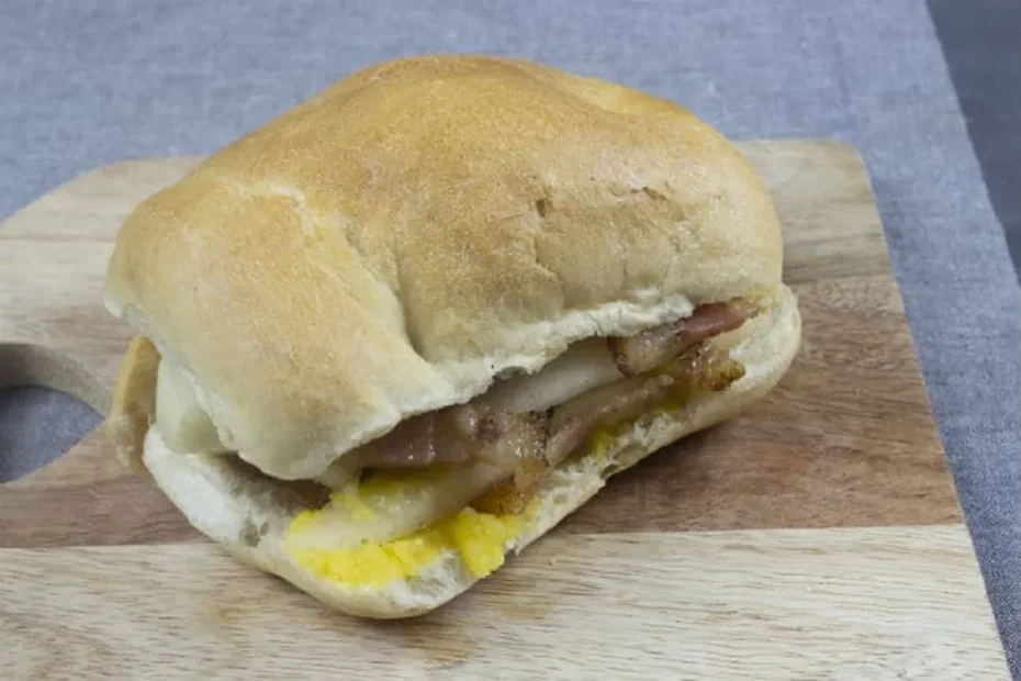 Panino alla carbonara