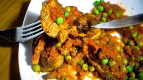 Ossobuco all'amatriciana