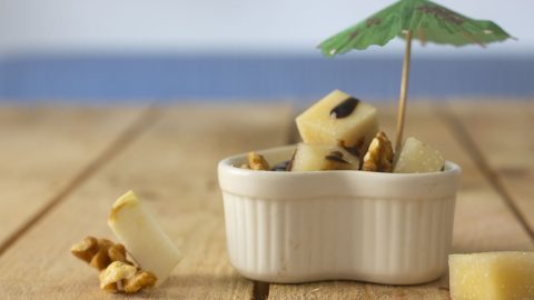 Insalata pere noci e pecorino