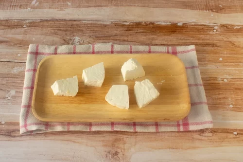 Cubi di ricotta