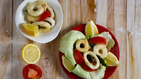 *Calamari alla romana orizzontale