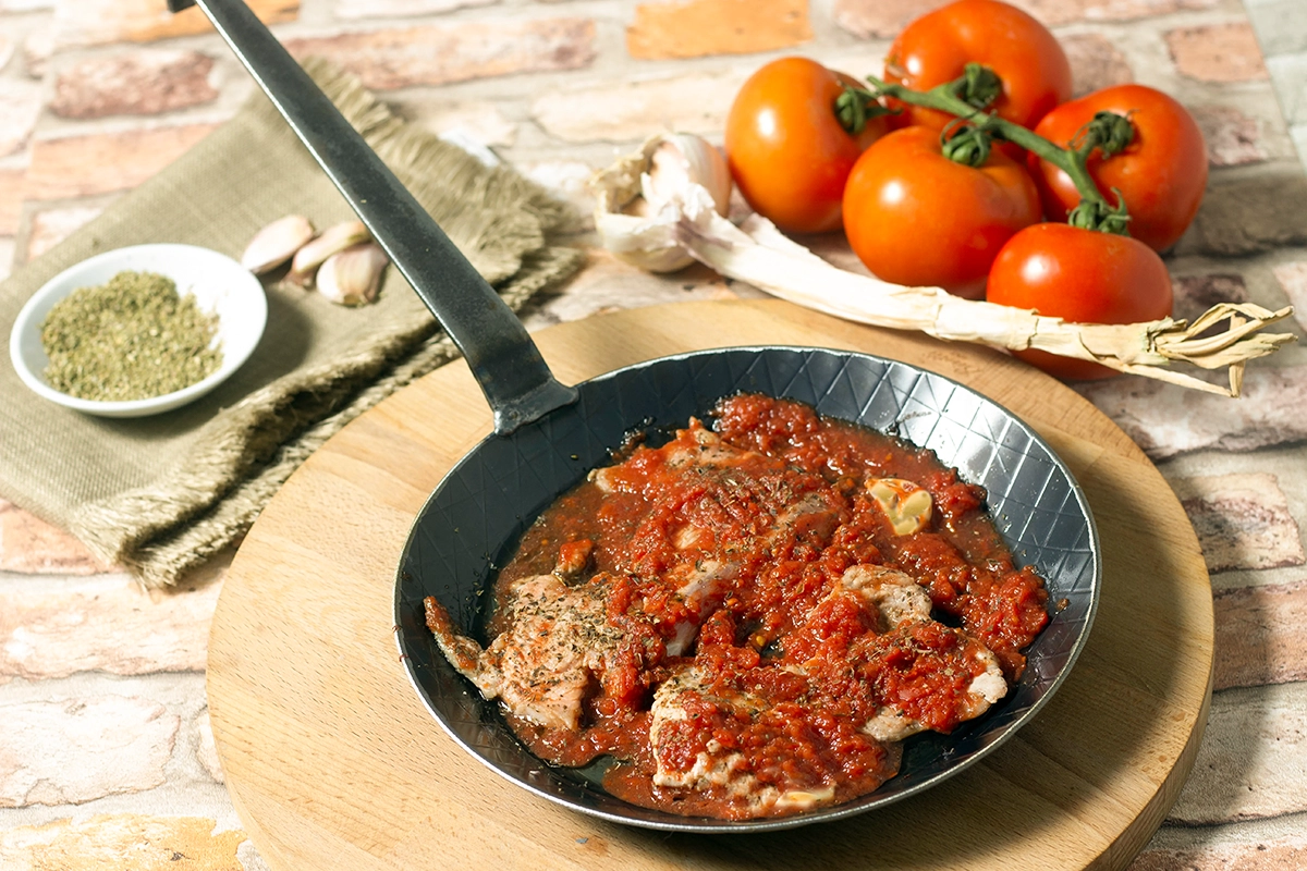Carne alla pizzaiola